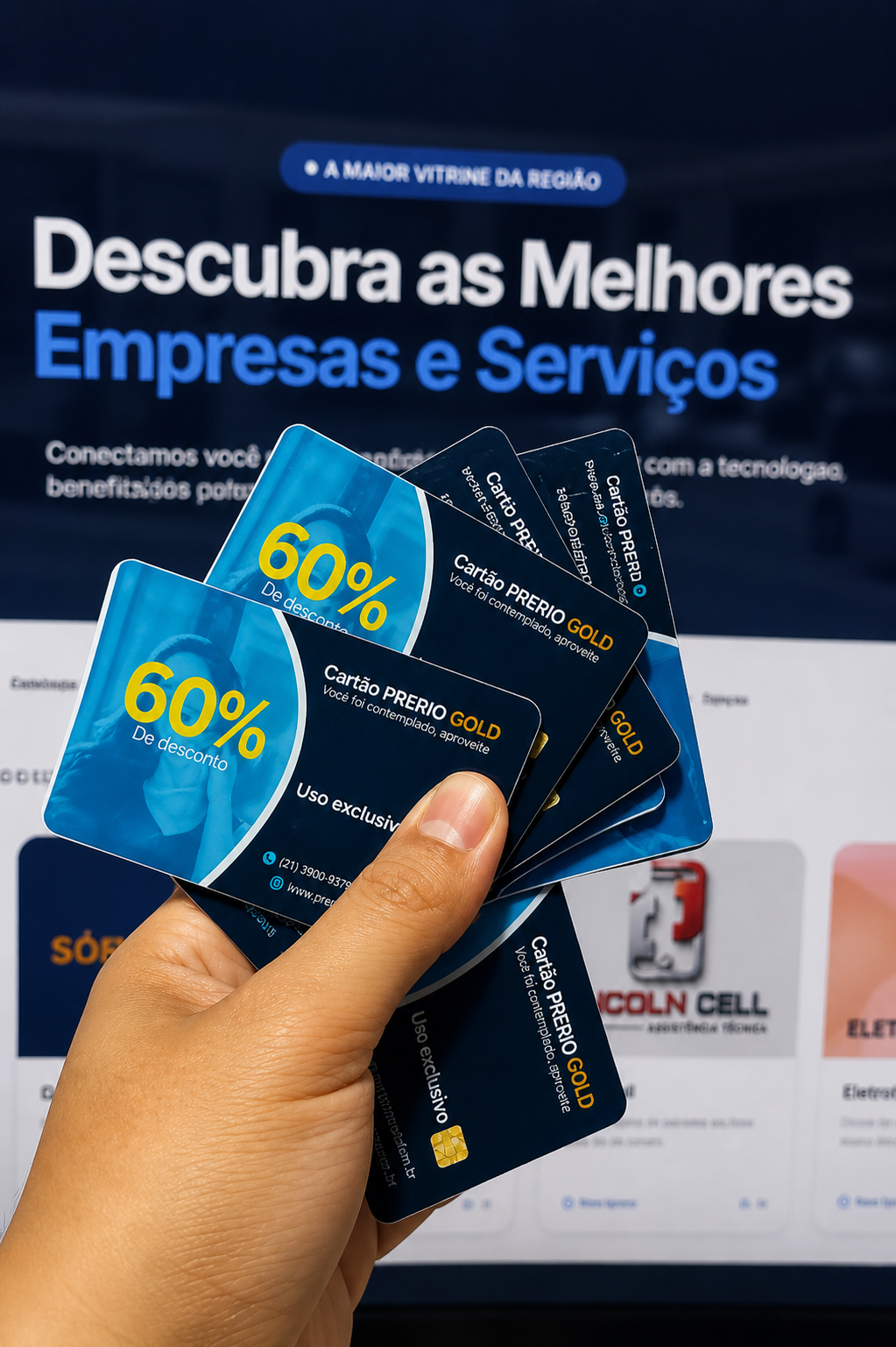 Ganhe 60% de desconto